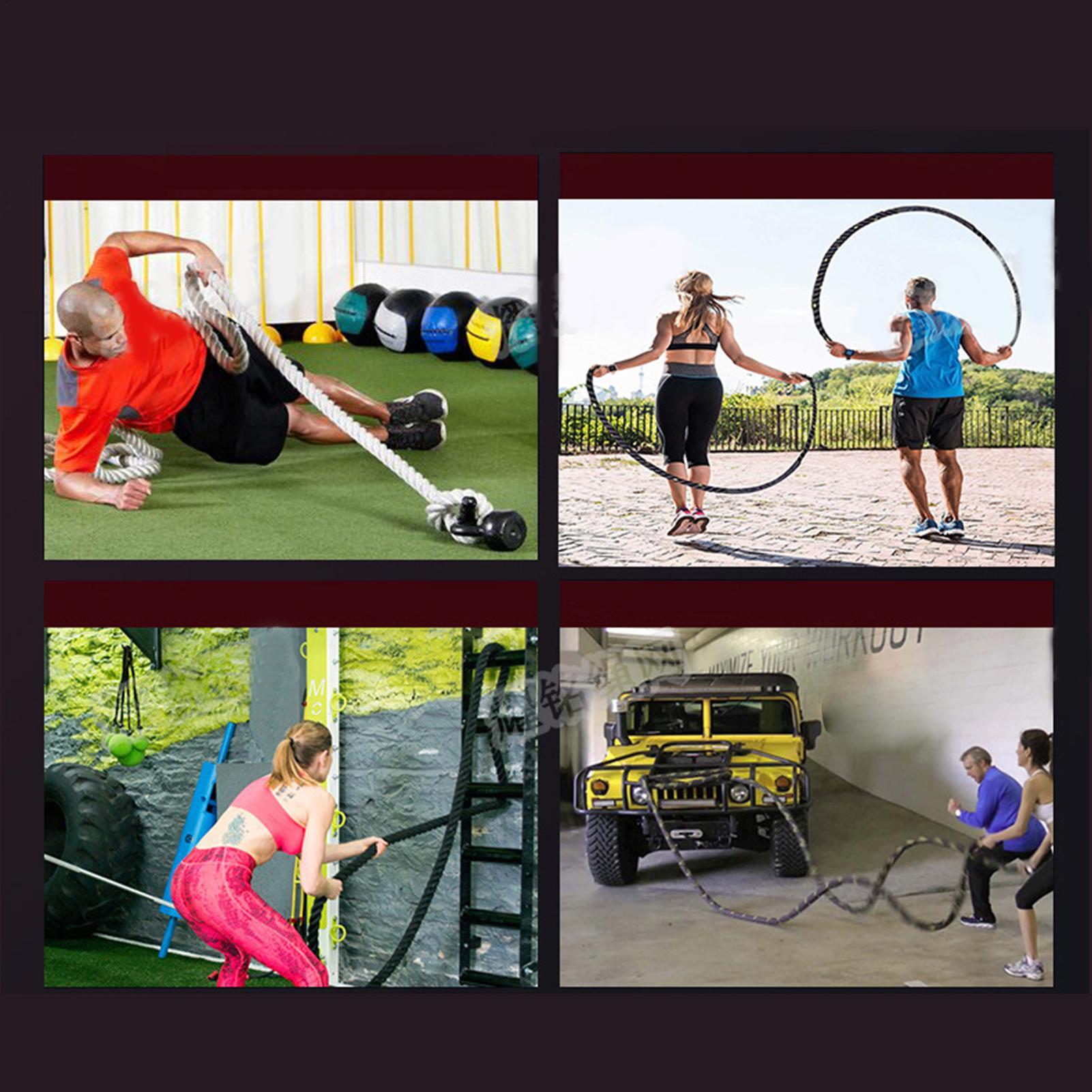 Battle Rope Heavy - Corda per saltare pesante Attrezzatura per