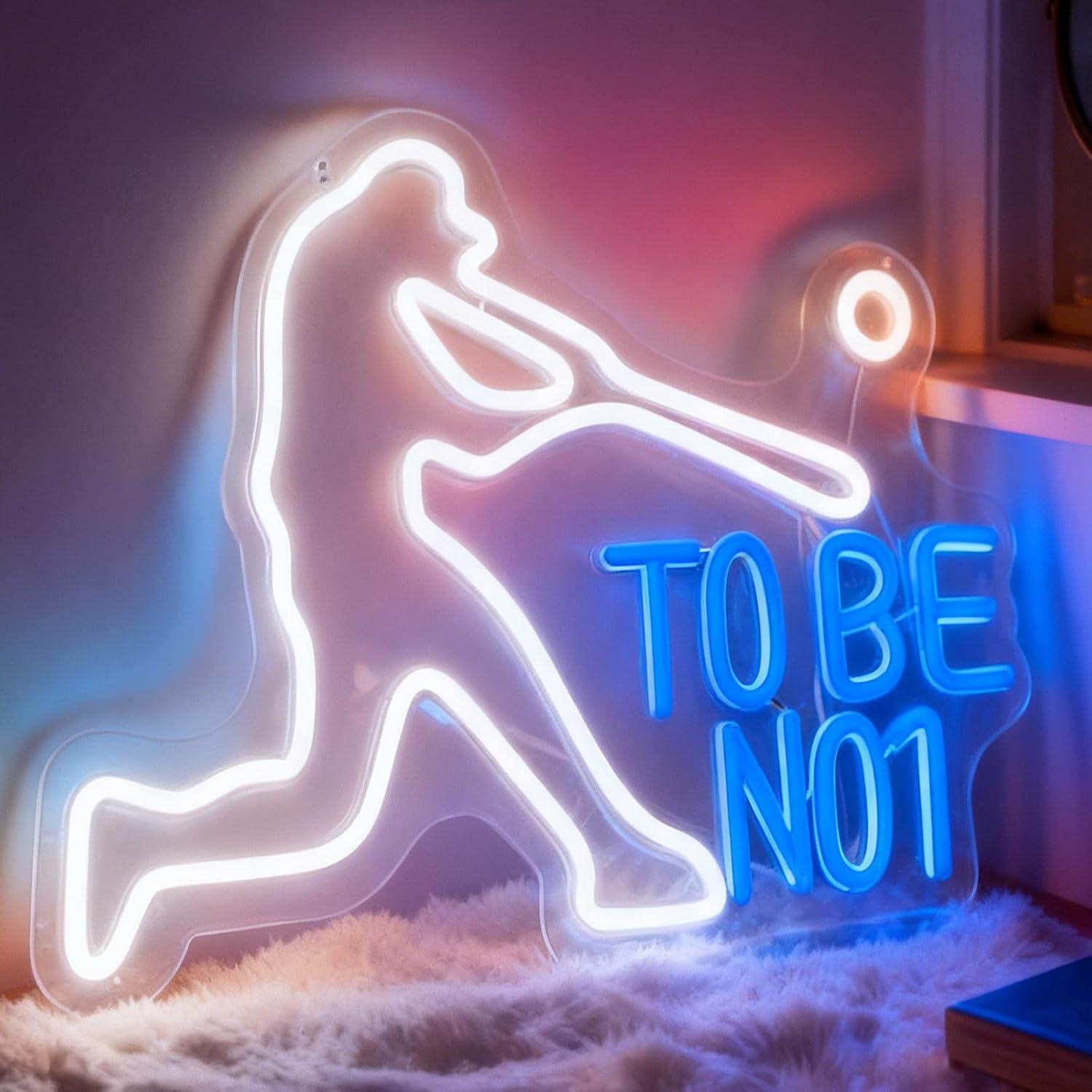 Home Gym Neon Sign - Insegna al neon To Be No1,