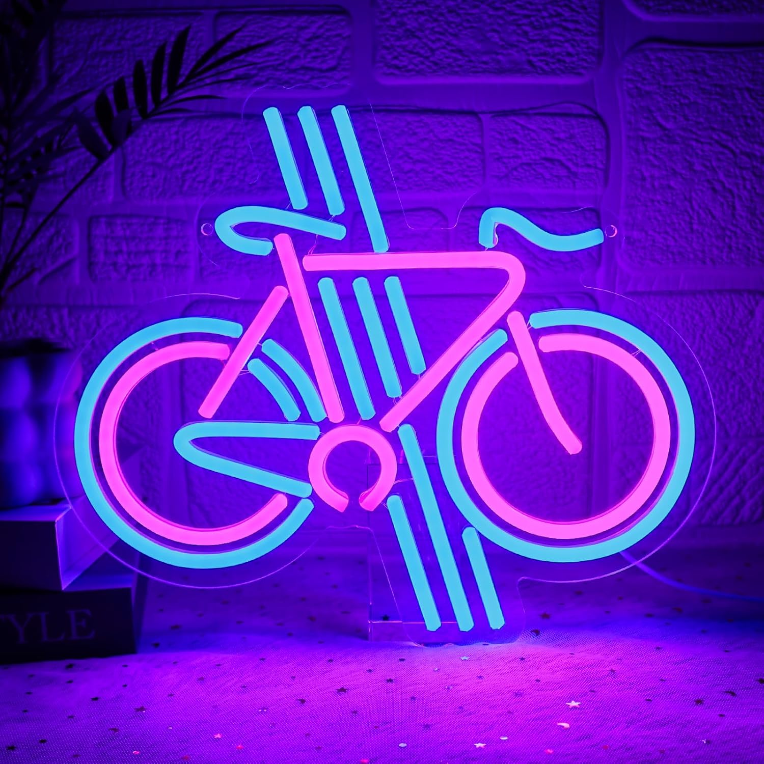 Home Gym Neon Sign - Insegna al neon per bici Luce