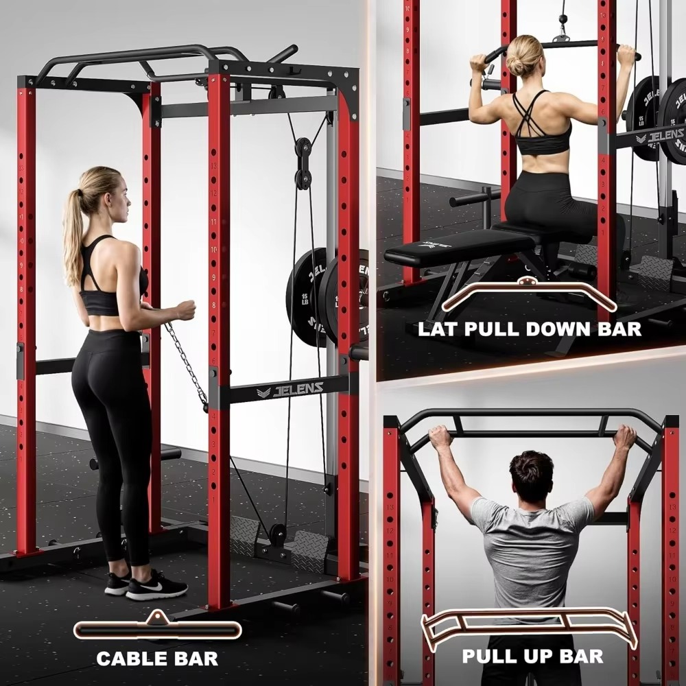 S21 Power Cage Rack Multifunzi - Home Gym Equipment Set recensione e prezzo