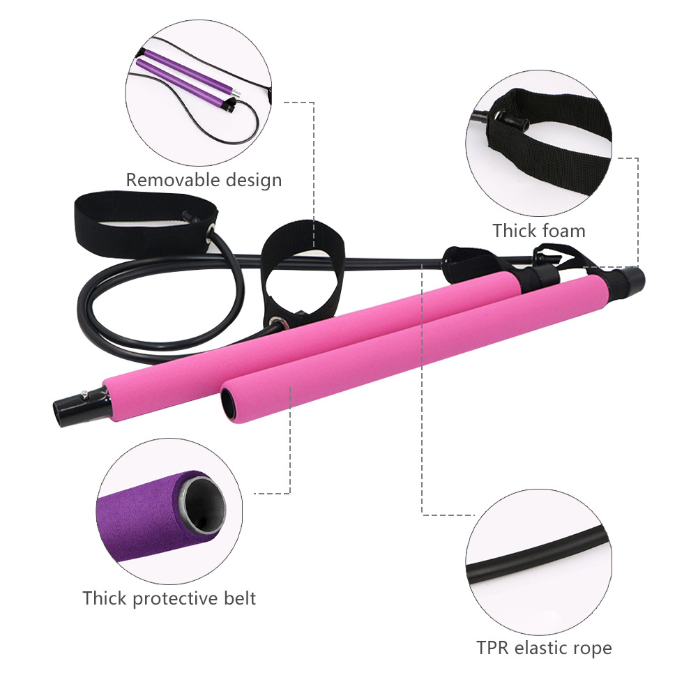 New Fitness Yoga Pilates Bar S - Leg Home Gym Workout recensione e prezzo