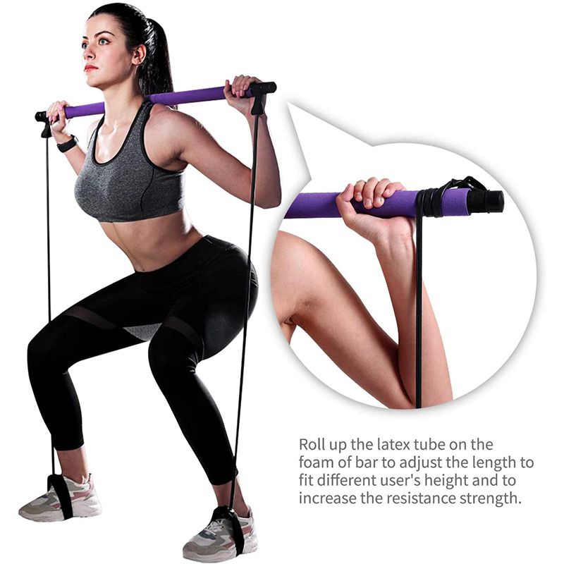 New Fitness Yoga Pilates Bar S - Leg Home Gym Workout recensione e prezzo