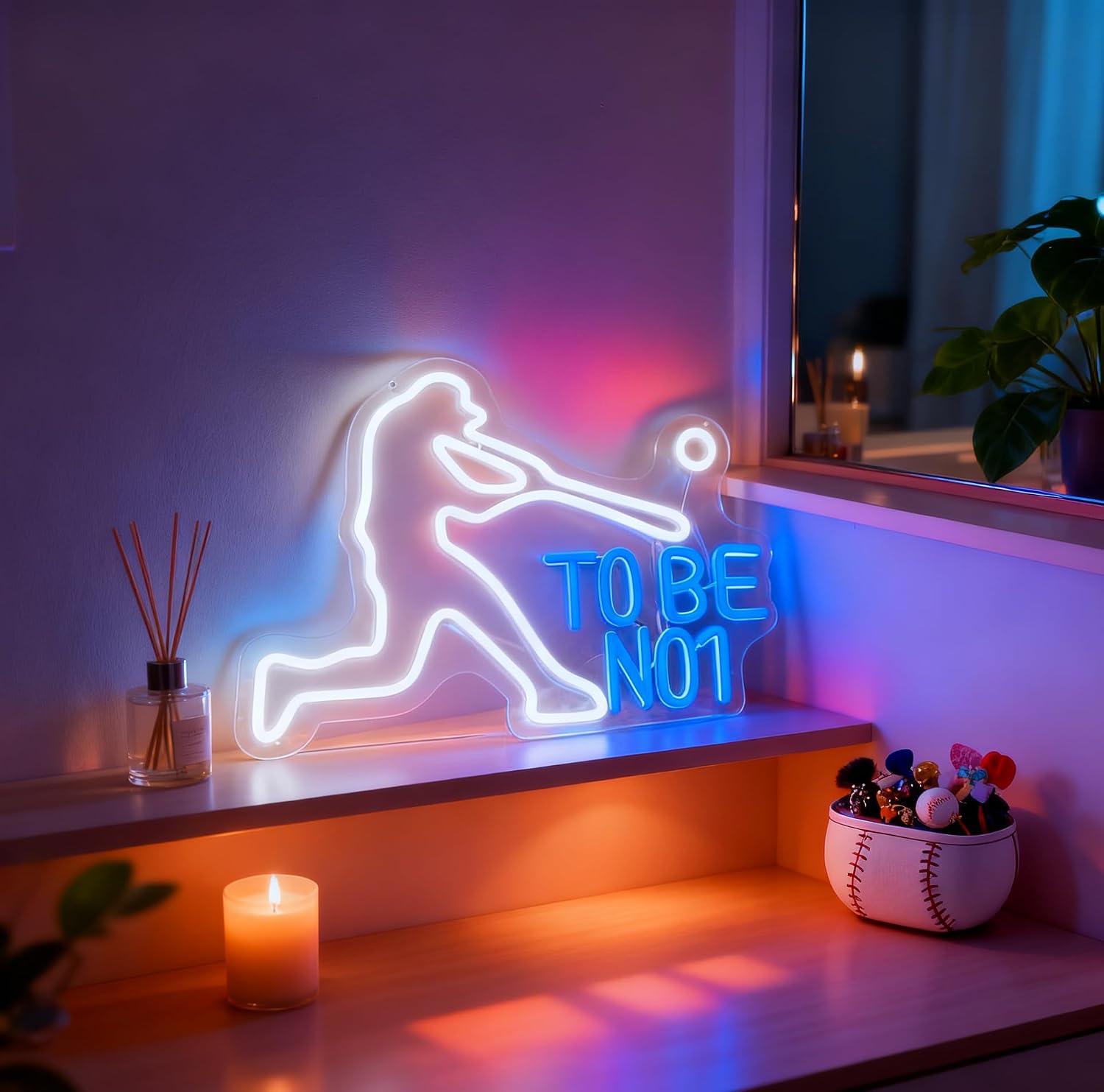 Insegna al neon To Be No1, luc - Home Gym Neon Sign recensione e prezzo