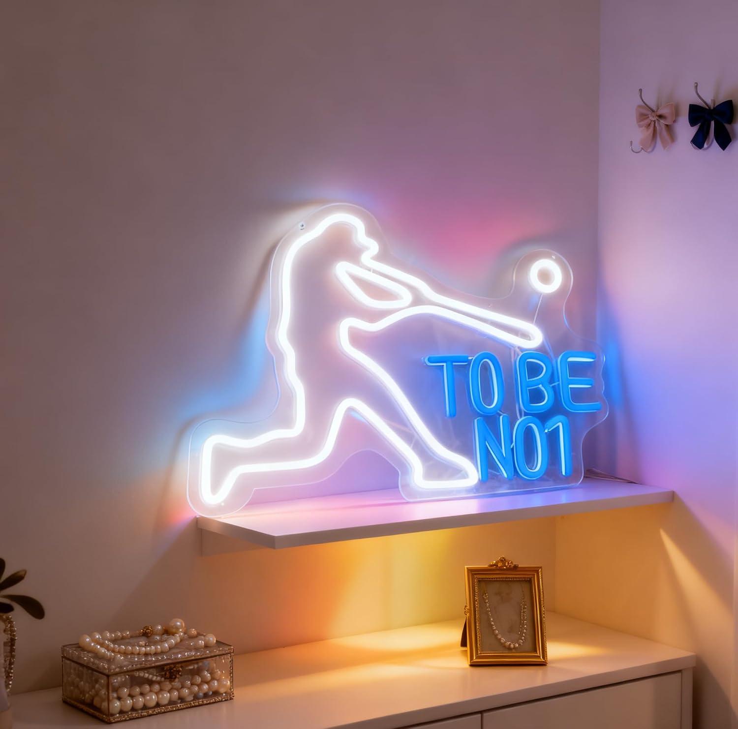 Insegna al neon To Be No1, luc - Home Gym Neon Sign recensione e prezzo