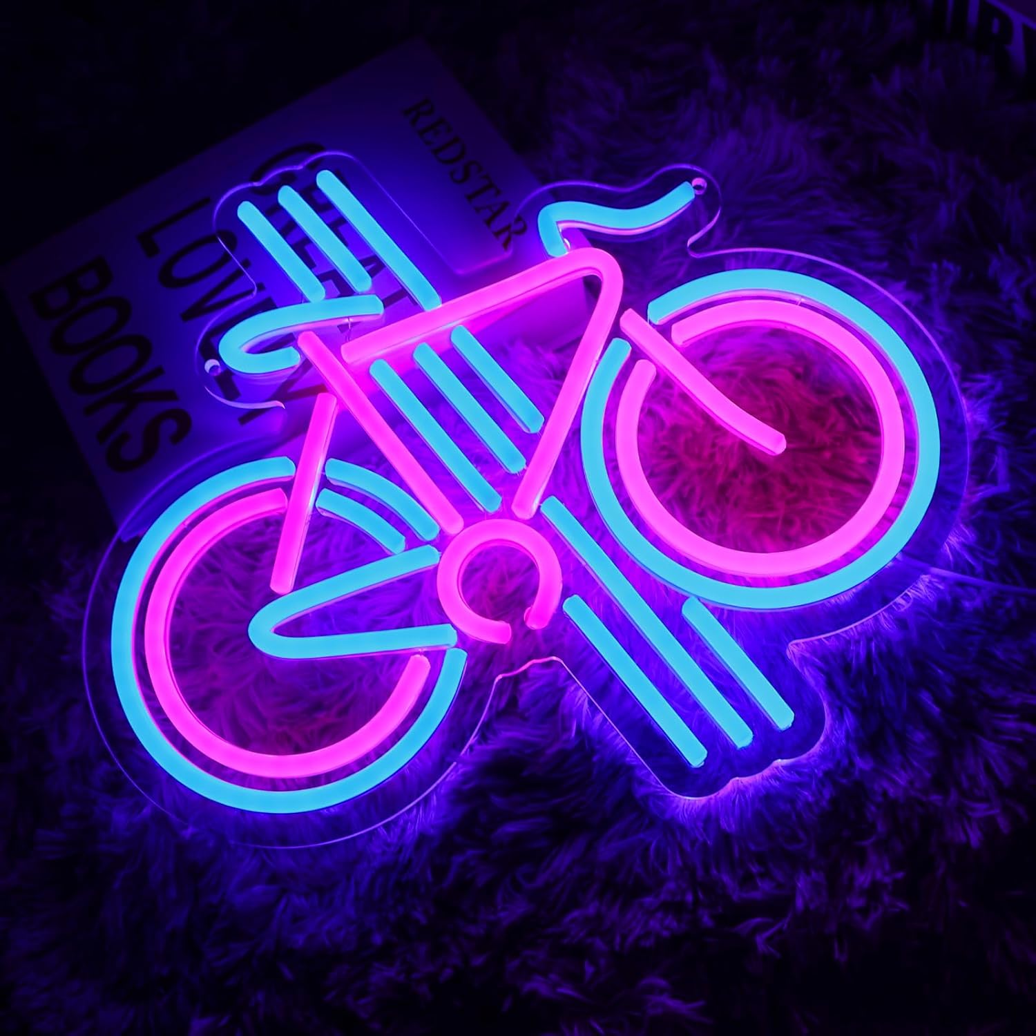 Insegna al neon per bici Luce  - Home Gym Neon Sign recensione e prezzo