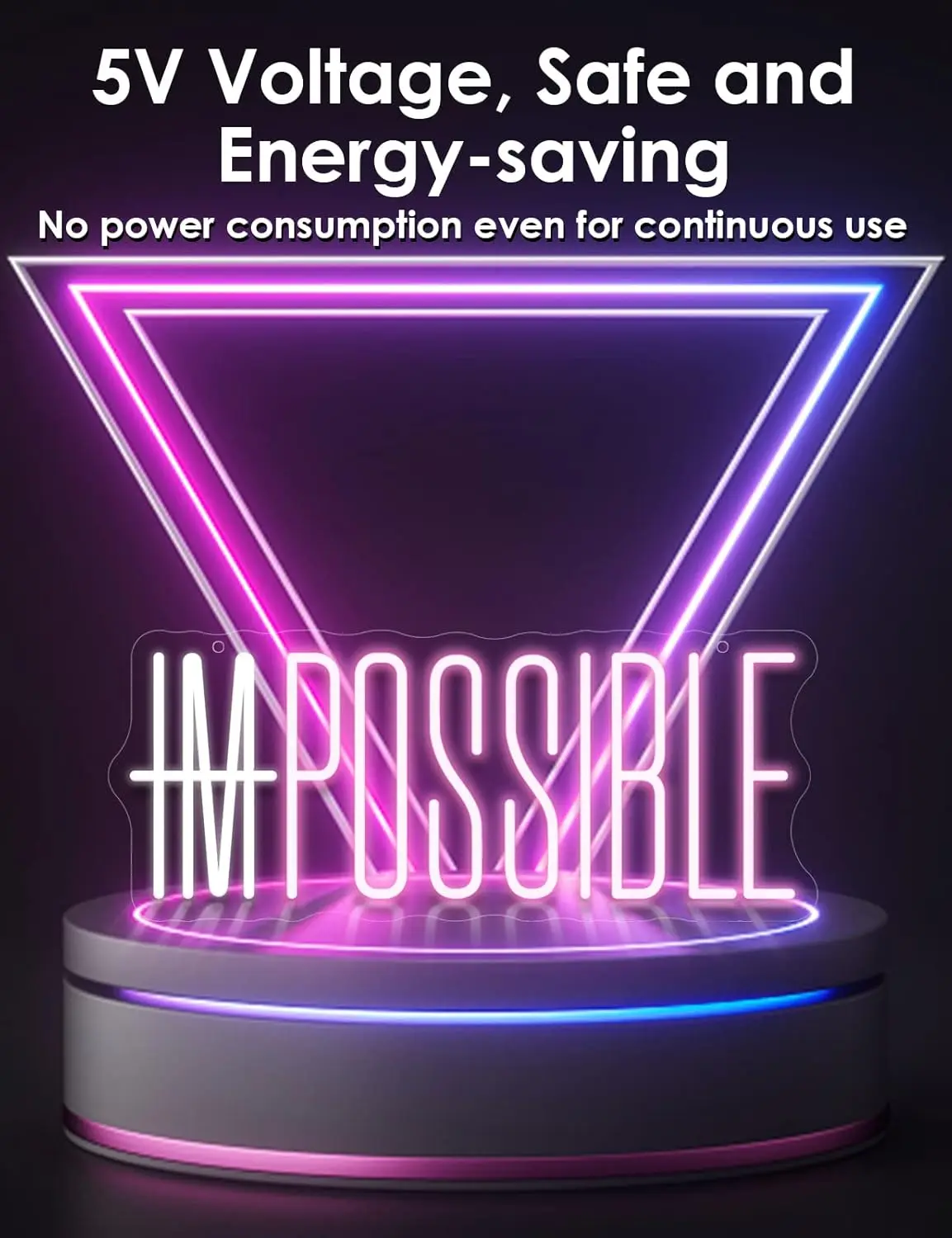 Insegna al Neon 'I'm Possible' - Home Gym Neon Sign recensione e prezzo