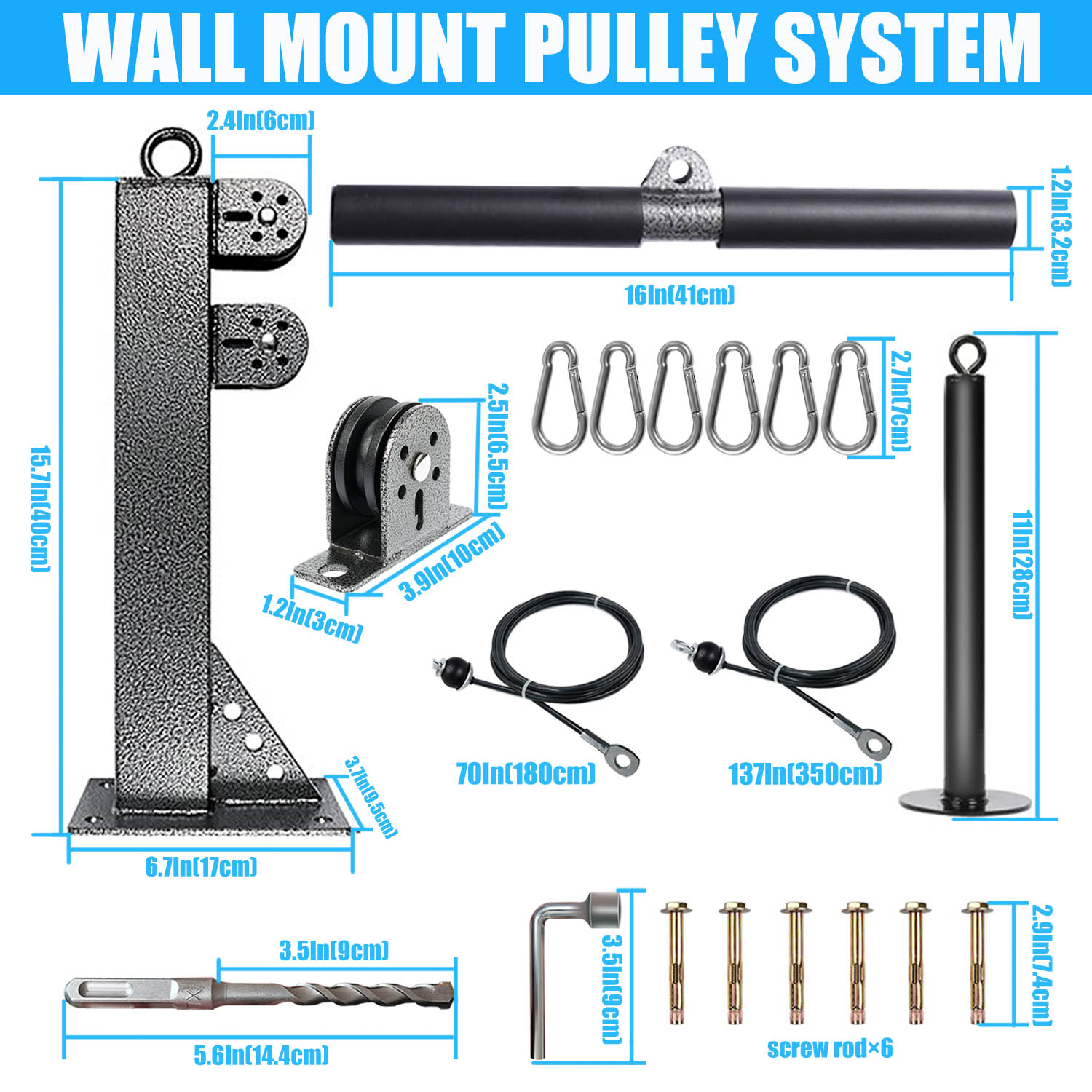 Sistema di pulegge per montagg - Lat Pulldown Cable recensione e prezzo