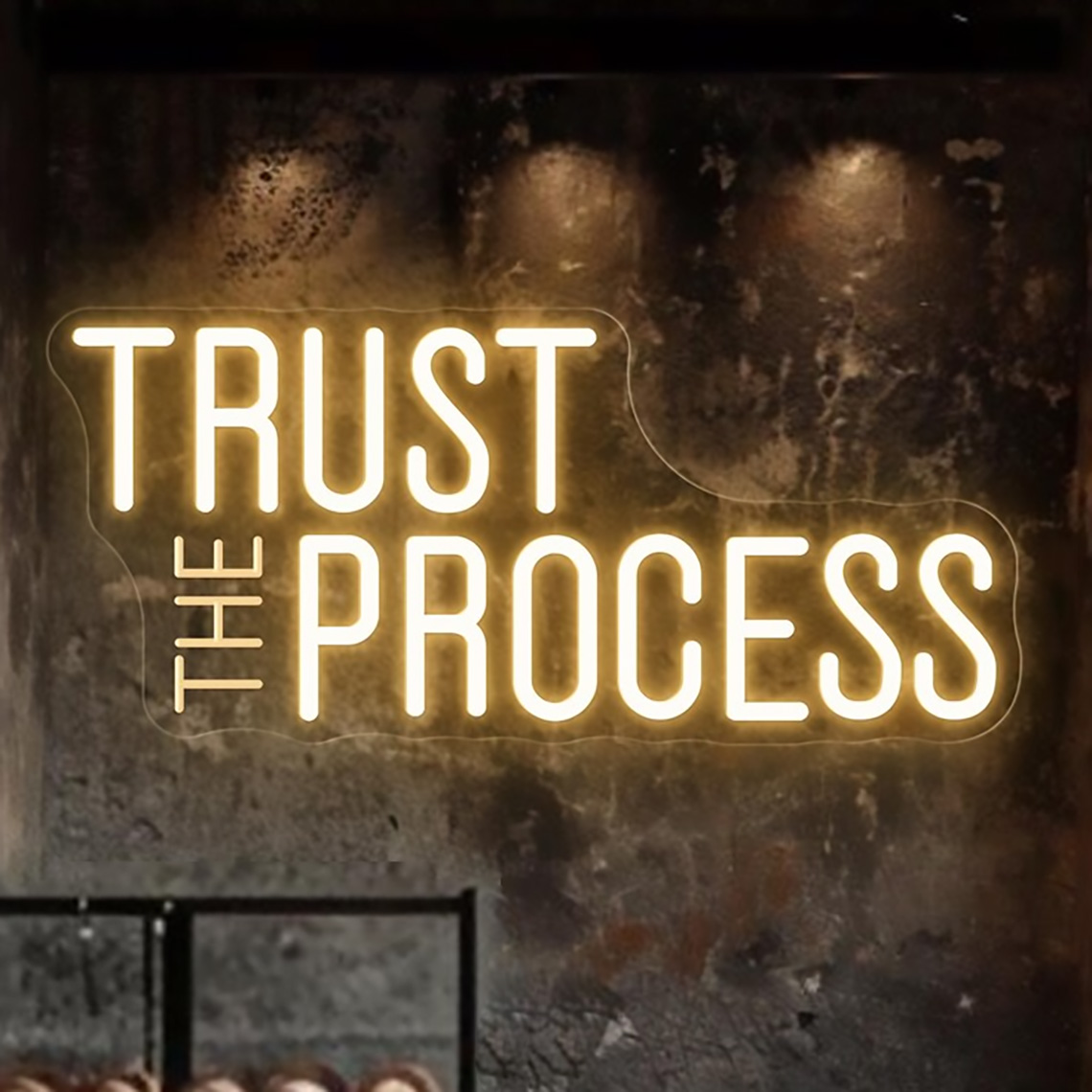 Insegna al neon 'Trust The Pro - Home Gym Neon Sign recensione e prezzo