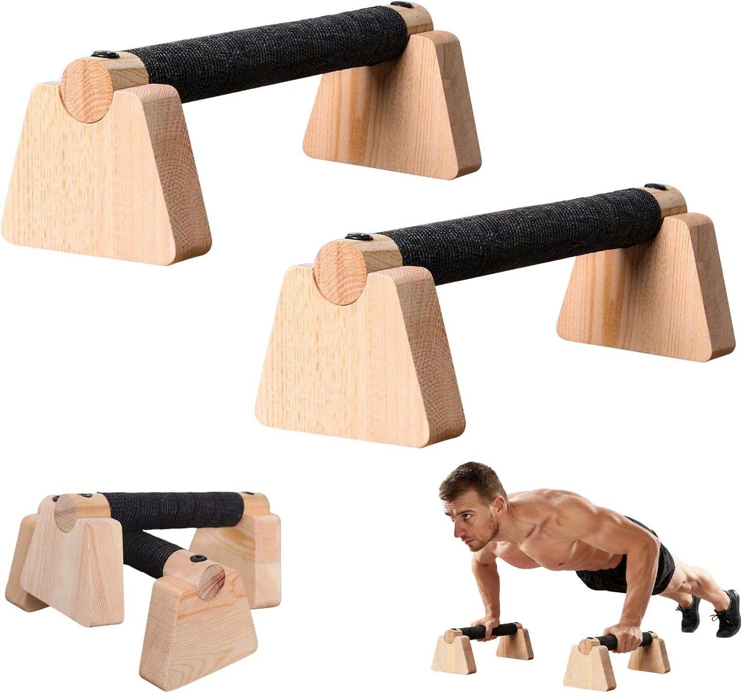 Maniglie in legno per esercizi - Home Gym Routine recensione e prezzo