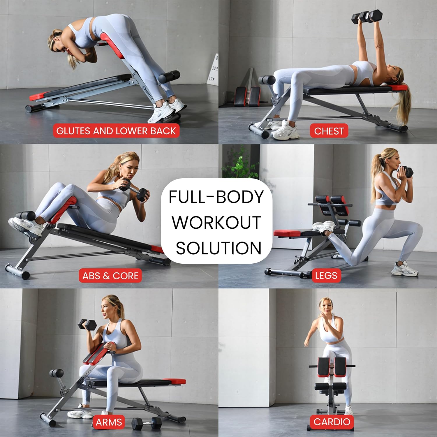 Panca pesi multifunzionale per - All In One Gym Home Equipment recensione e prezzo